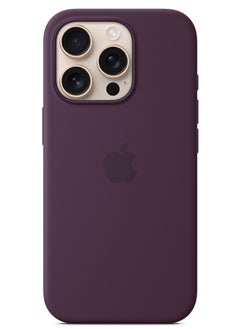 Silicone iPhone 16 Pro Silicone Case with MagSafe – Plum  - Image 1