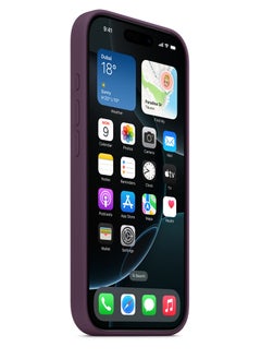 Silicone iPhone 16 Pro Silicone Case with MagSafe – Plum  - Image 2