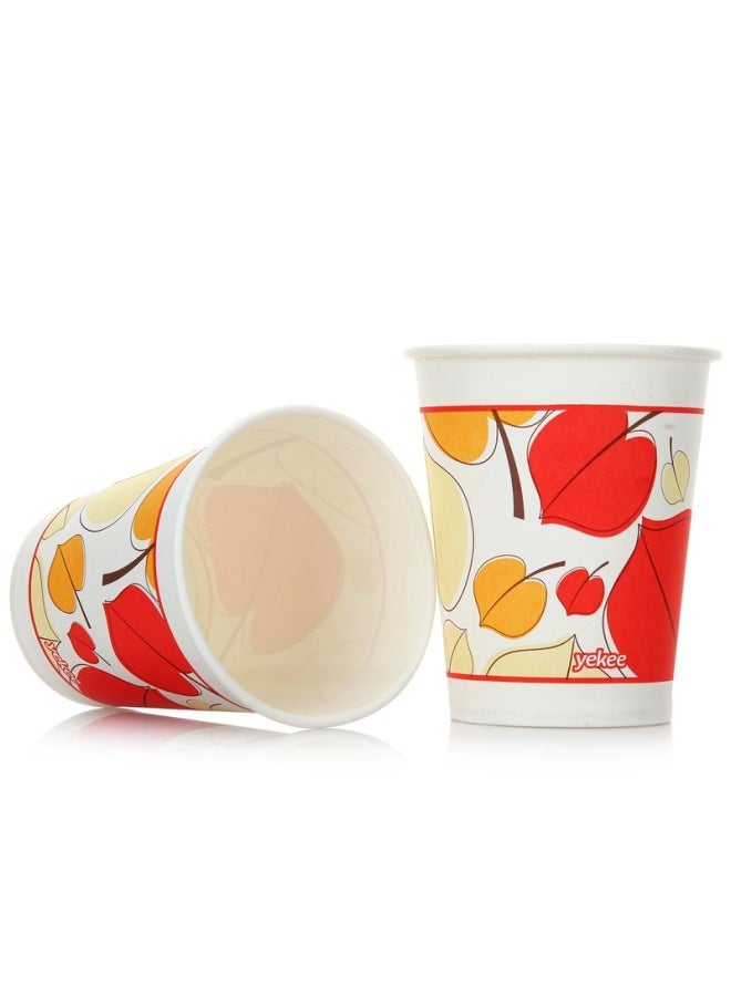 Yekee Disposable Leak-proof Paper Cups, 80 Count, 250ml, 9926 - Image 3