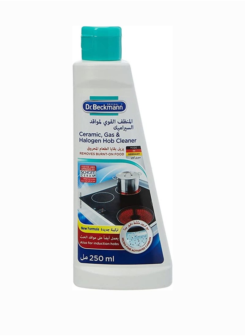 Dr. Beckmann Ceramic Gas & Halogen Hob Cleaner 250 Ml  - Image 1