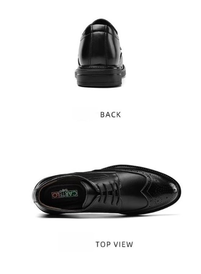 CARTELO New Brogue Leather Shoes With Ancient Fashion Trend - Image 5