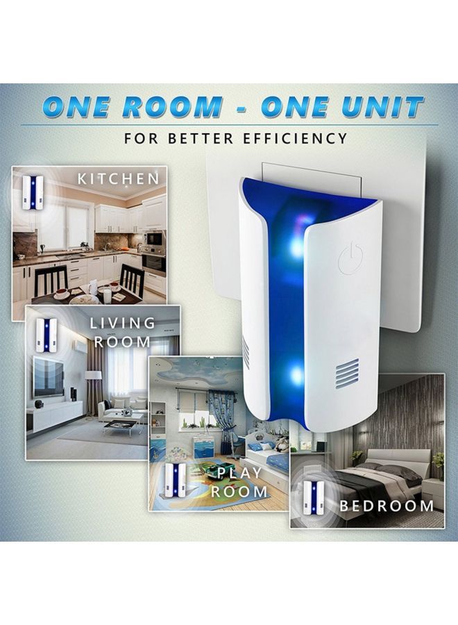 NIBEMINENT Ultrasonic Pest Repeller Indoor Plug White - Image 4