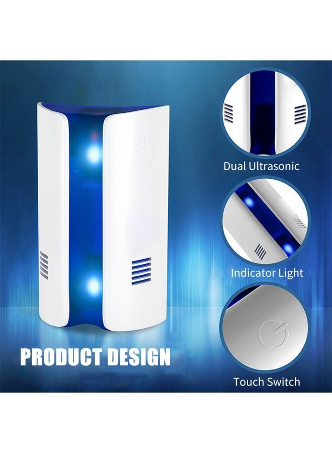 NIBEMINENT Ultrasonic Pest Repeller Indoor Plug White - Image 5