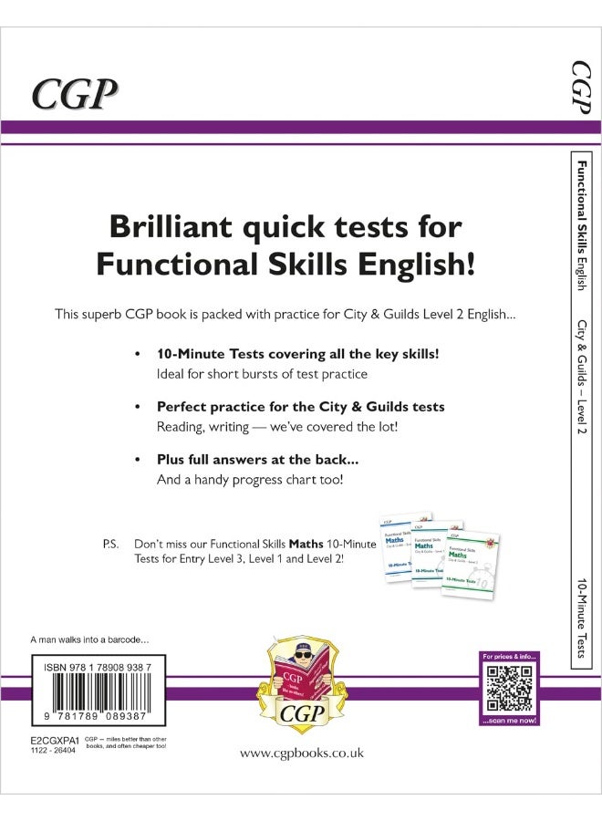 Functional Skills English: City & Guilds Level 2 - 10-Minute Tests - Image 2