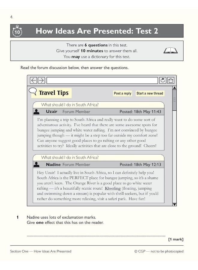 Functional Skills English: City & Guilds Level 2 - 10-Minute Tests - Image 5