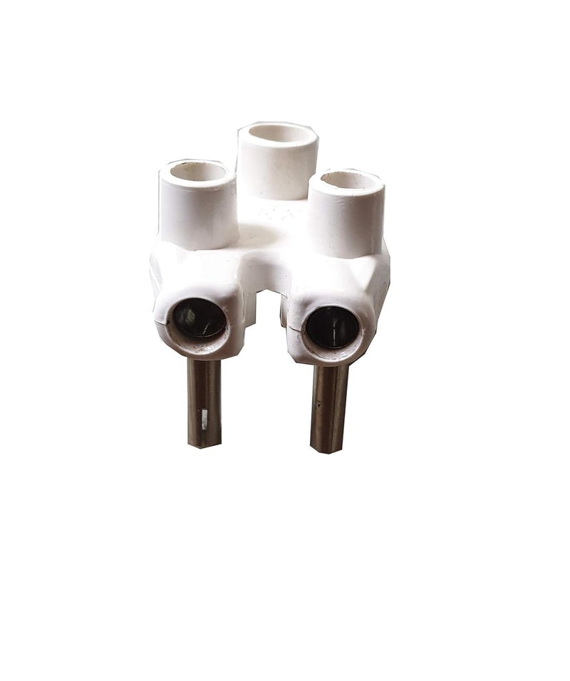 advancedestore Plastic Electric 3 Pin Female Plug Box Multicolour - Image 1