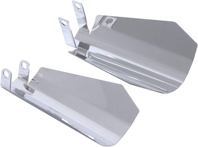 XMMT Chrome Coffin Cut Hand Guards for Harley Touring Electra Street Road Glide Road King Baggers - Image 2