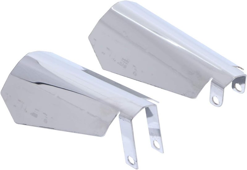 XMMT Chrome Coffin Cut Hand Guards for Harley Touring Electra Street Road Glide Road King Baggers - Image 4