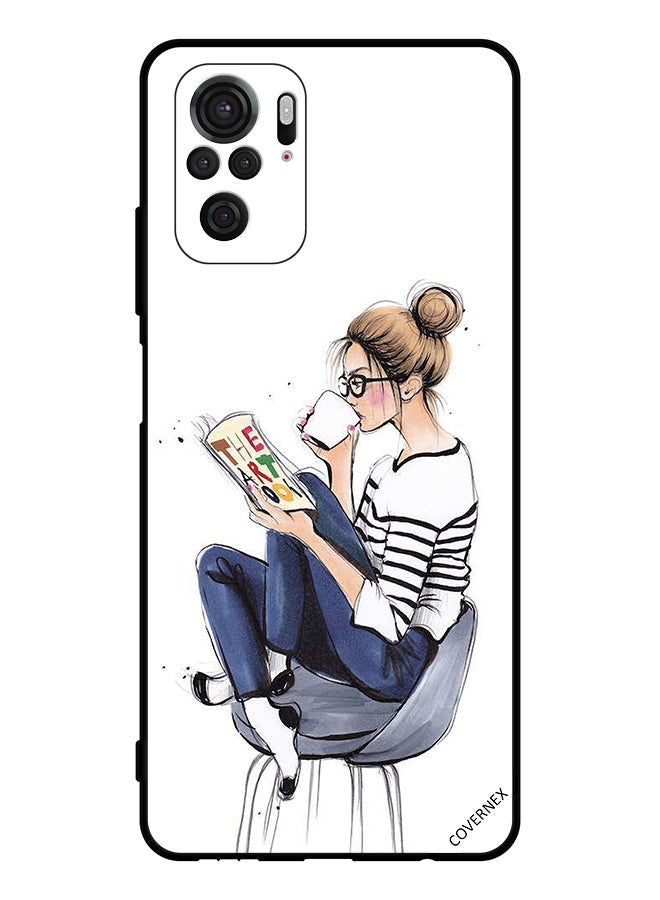 Covernex Protective Case Cover For Xiaomi Redmi Note 10 4g Reading The Art Book - Image 1