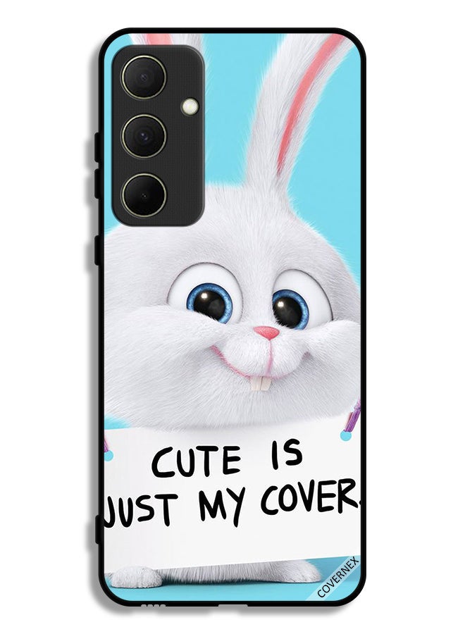 Covernex Samsung Galaxy A35 5G Protective Case Cover Rabbit Cute Is Just My Cover - Image 1