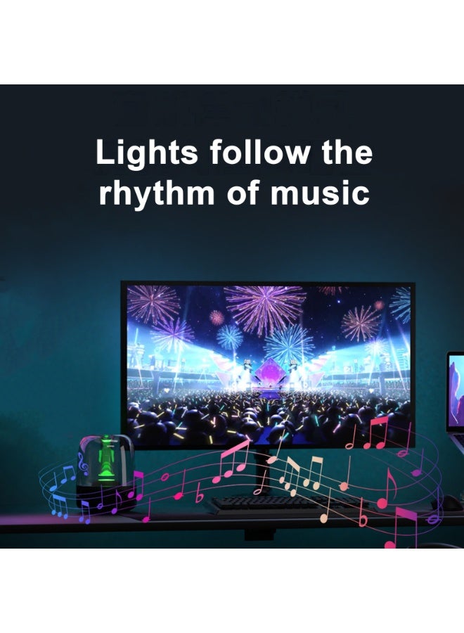 Kiboule 24 inch Gaming Monitor Light Backlight with Screen Color sync Effect Computer Monitor Compatible with Windows and MacOS Computers - Image 5