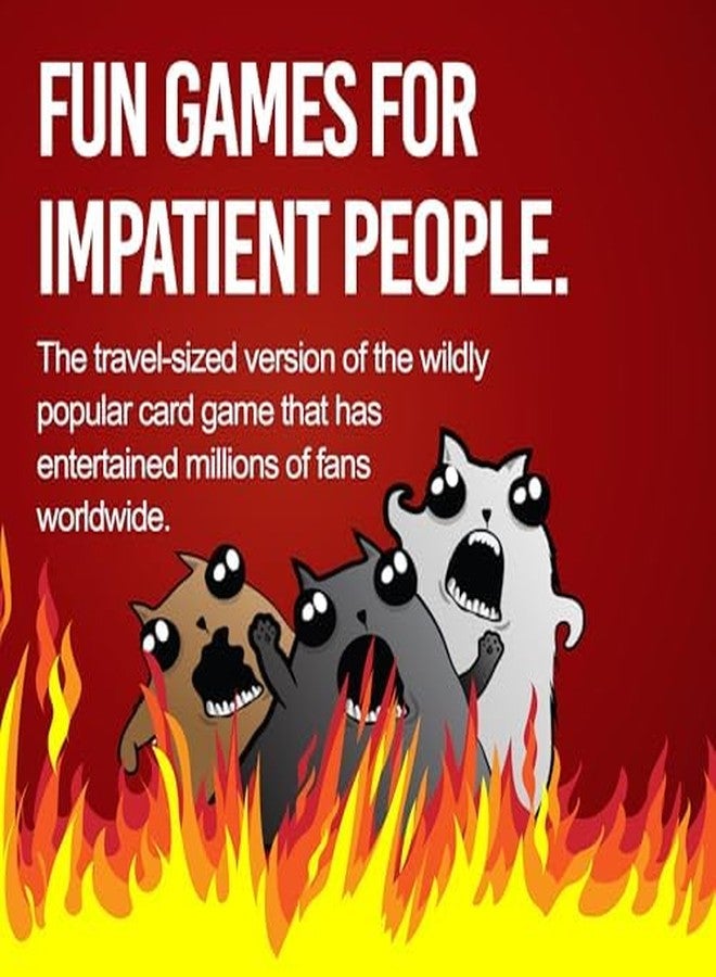 Exploding Kittens that Escalated Quickly Grab & Game 3-5 Players - Ages 10+ - 15 Minutes to Play - Travel Sized Card Game - Party & Family Card Games for Kid & Adults - Image 2