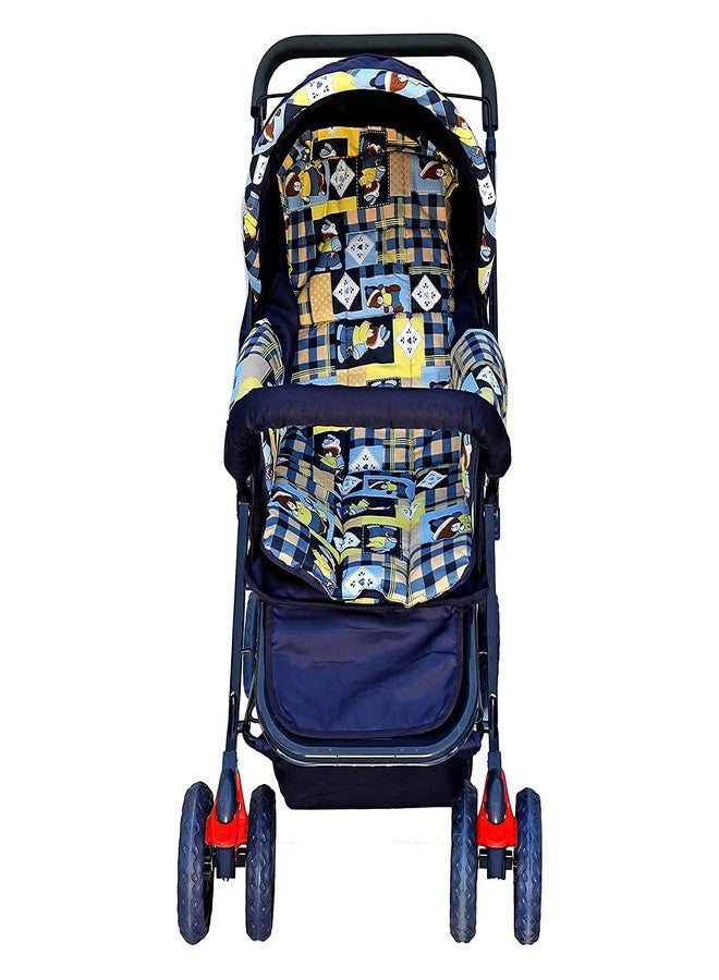 Maanit Stroller/Pram, Easy Fold, for Newborn Baby/Kids, 0-3 Years Blue - Image 2