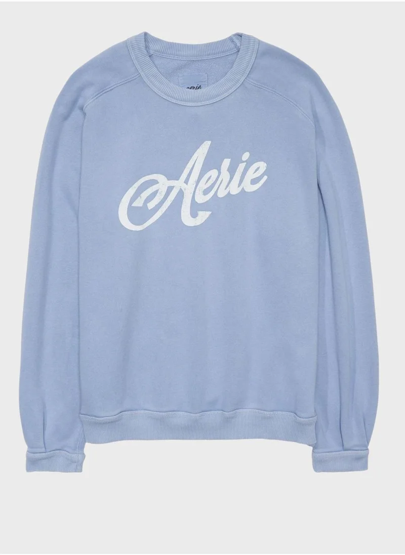 آري من امريكان ايجل Graphic Knitted Sweatshirt
