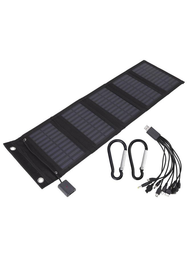 Thoraya 15W Folding Solar Panel Waterproof USB Output 1 for 10 Foldable Solar Charger Bag for Mobile Phone Mountaineering  - Image 1