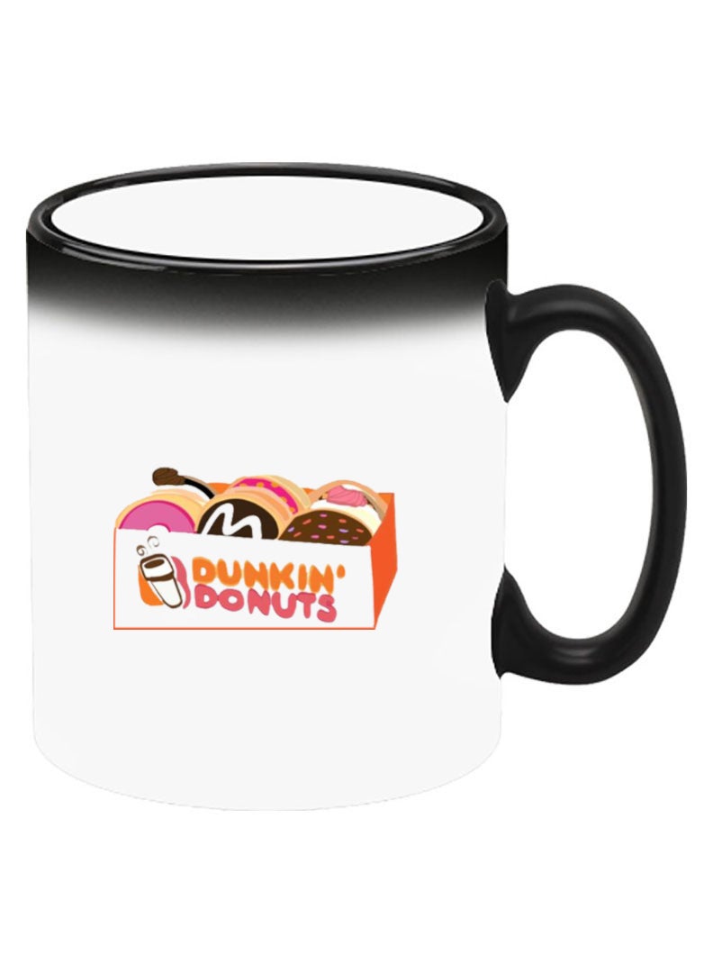 Theodor Color Changing Heat Sensitive Ceramic Mug, Image Revealed When HOT Liquid is Added! Donuts - Image 2