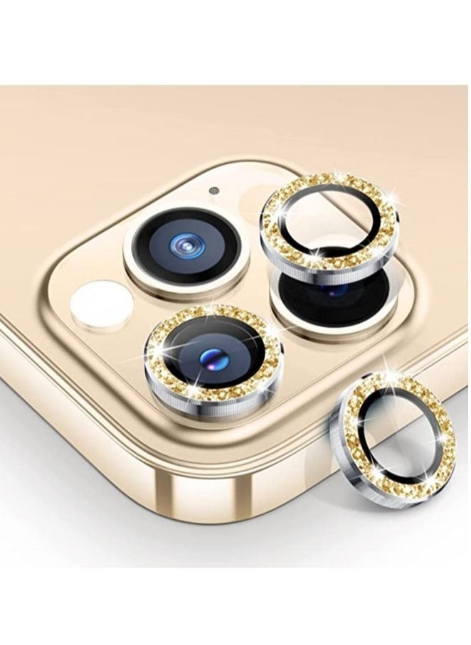 ELTRAZONE iPhone 13 Pro - iPhone 13 Pro Max Camera Lens Protector, 9H Tempered Glass Camera Cover Screen Protector Metal Individual Ring for iPhone 13Pro 6.1 inch iPhone 13 ProMax 6.7 inch 2021 - Image 1