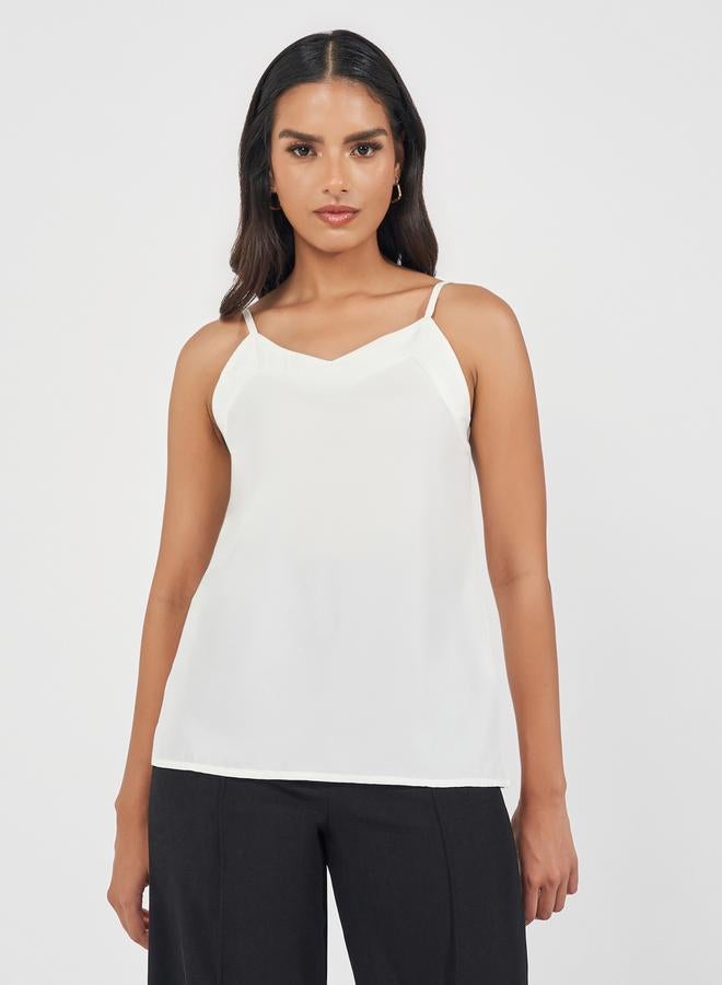 Styli Solid Cami Top  - Image 1