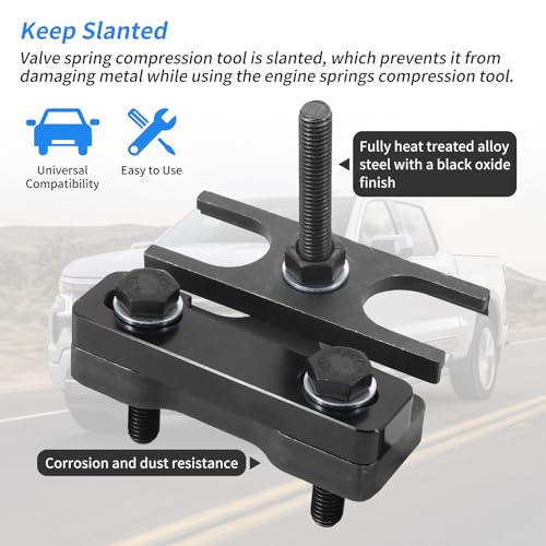 Tektall LS Valve Spring Compressor Tool Compatible with Che-vy LSX LS1 LS2 LS3 LS6 4.8 5.3 5.7 6.0 6.2 Engine 67605 - Image 4
