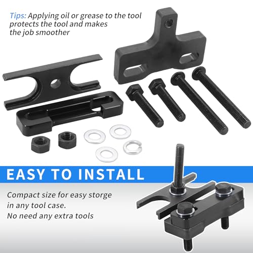 Tektall LS Valve Spring Compressor Tool Compatible with Che-vy LSX LS1 LS2 LS3 LS6 4.8 5.3 5.7 6.0 6.2 Engine 67605 - Image 5