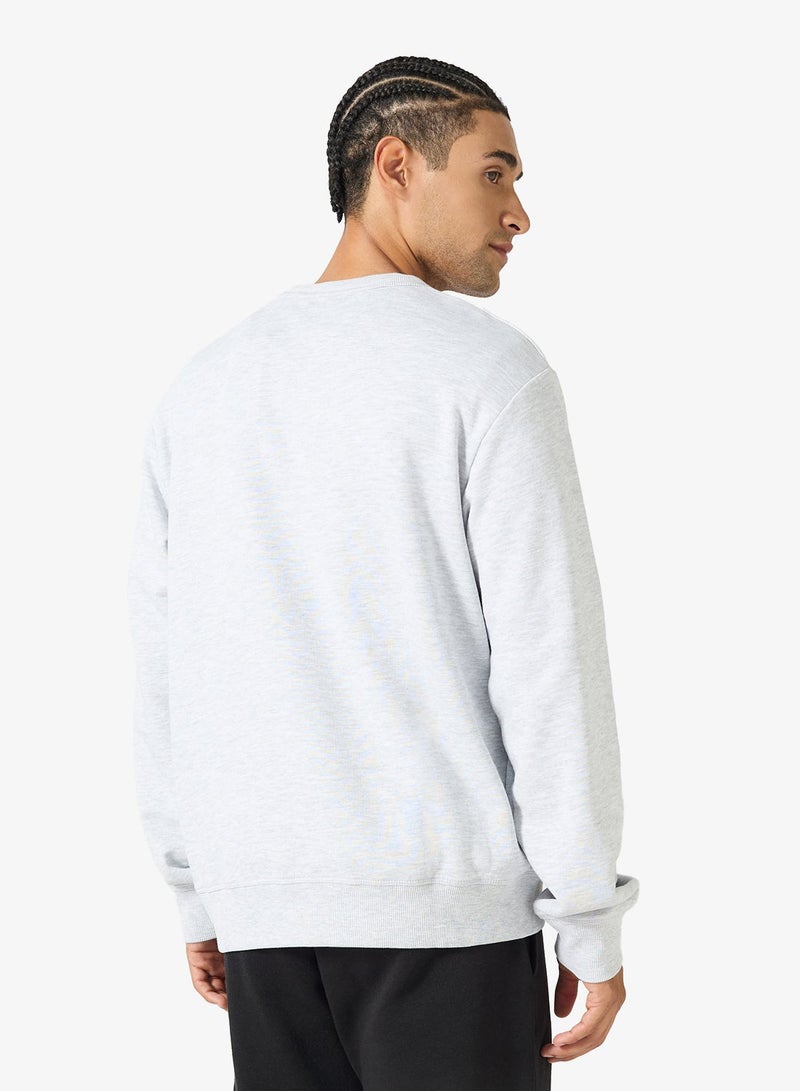 JACK & JONES Graphic Regular Fit Crew Neck Sweatshirt - Image 2