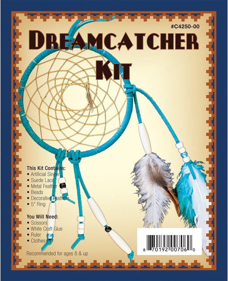 Realeather Crafts Dreamcatcher Kit 5Inch Natural - Image 1