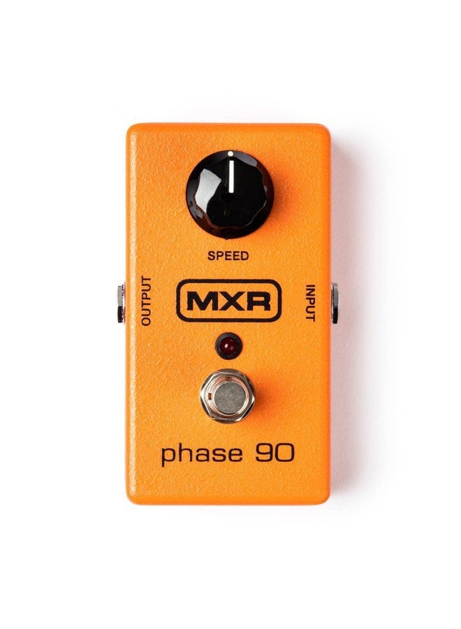 MXR New Dunlop M101 Phase 90 Phaser Effects Pedal Bundle with 6" Patch Cables - Image 2