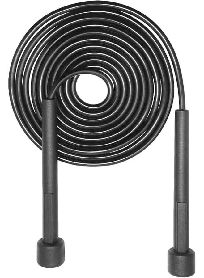 Lightweight Jump Rope for Fitness and Exercise - Adjustable Jump Ropes with Plastic Handles - Tangle-Free Skipping Rope for Crossfit, Gym, Cardio and Endurance Training - Jumping Rope - Image 1