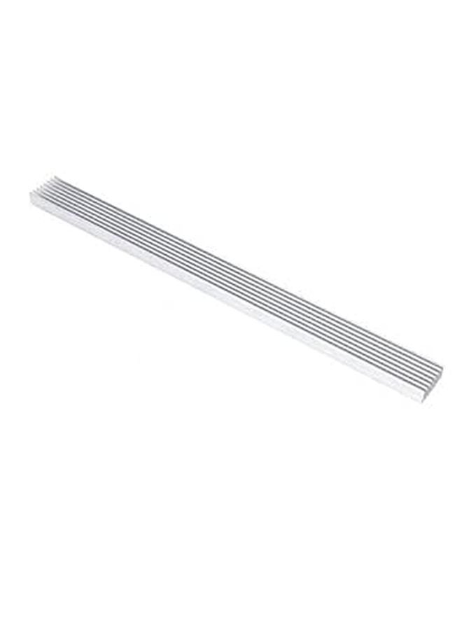 مشتت حرارة رقاقة LED من الألومنيوم بتوصيل حراري ممتاز للاستخدام المنزلي الفضي - Image 1