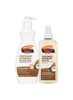 Palmer's Coconut Oil Formula Body Care bundle (Lotion & Oil)
