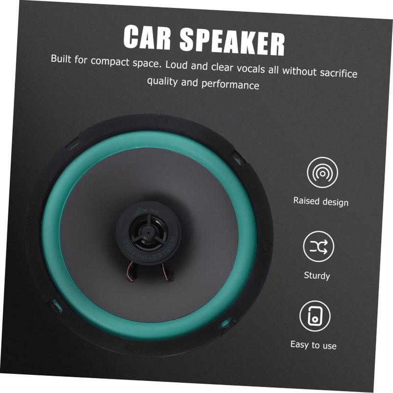 MAGICLULU Midrange Bass Speaker 4 Ohm Car Audio Super Slim Design High Performance Low Frequency Amplifier Sound System Durable Support Structure Expert Tuned - Image 4