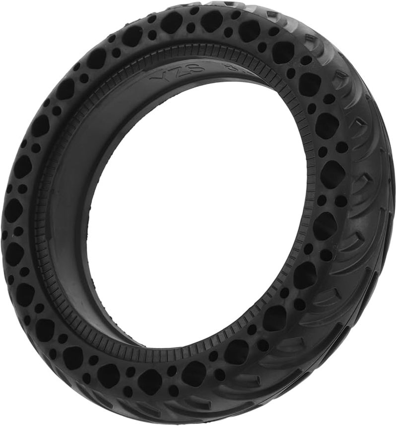 Black Solid Tire Replacement No Inflation Parts for Electric Scooter - Image 2