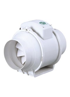 Wind 250 Mixed Flow Duct Fans 12 Inch | inline exhaust fan | Voltage/Frequency 220V/50Hz | 2500 rpm | for use for Bathroom, Hotel, Coffee Shop Warehouse, etc | 1 Year Warranty, White