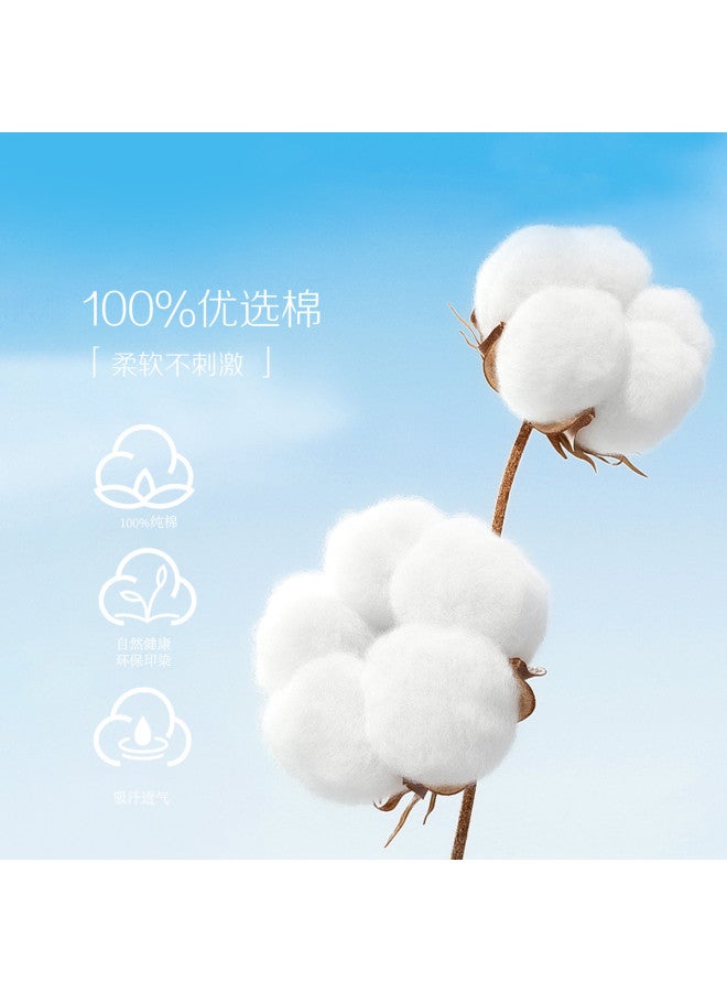 Red Bean تي شيرت قصير الأكمام من القطن الخالص للنساء، قمة مطبوعة لصيف، تي شيرت دائري العنق للتكديس - Image 4