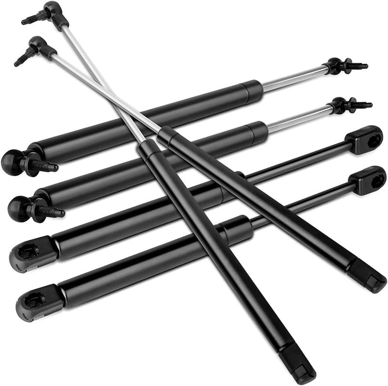ECCPP Lift Supports Set of 6 for 1999-2004 Jeep Grand Cherokee - 2 Hood, 2 Liftgate, 2 Window Struts Gas Springs Shocks - Image 1