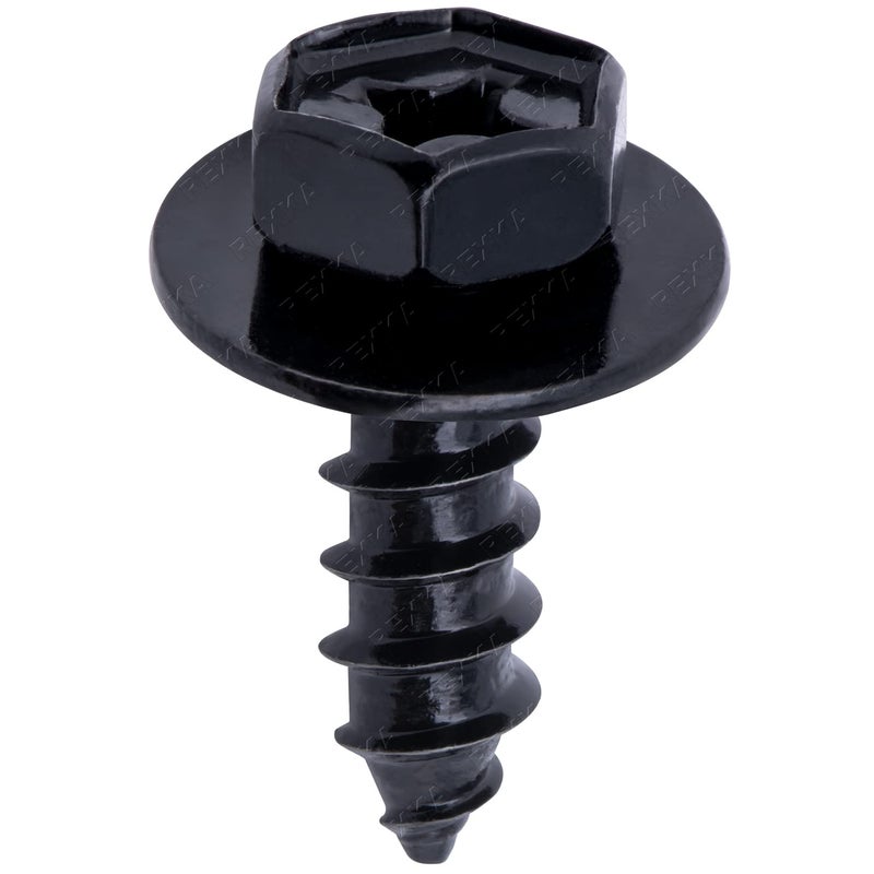 Rexka 30pcs Bumper Cover Splash Shield Mud Guard Screw Bolt for Toyota Lexus 9015960498 RAV4 Avalon Camry Highlander Prius ES300h GS350