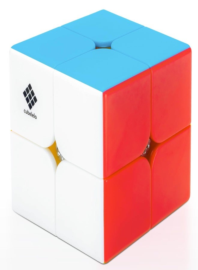 Cubelelo Drift 2x2 Stickerless Cube | Beginner Speedcube for Kids Boys Girls Above 3 4 5 6 Years Old & Above | Magic Puzzle Toy | Durable & Smooth Cube with Anti-Pop Design 2x2x2 - Image 1