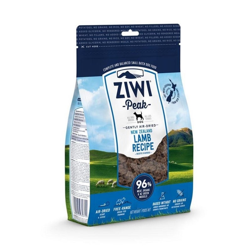 Ziwi Peak Air-Dried Lamb Recipe Dog Dry Food, 2.5 Kg