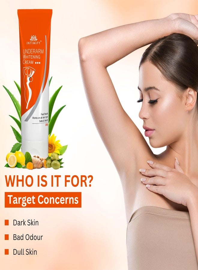 INTIMIFY كريم إزالة التصبغات تحت الإبط من إنتيميفاي للنساء والرجال 20 غرام (عبوة واحدة) - Image 4