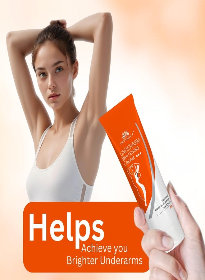 INTIMIFY كريم إزالة التصبغات تحت الإبط من إنتيميفاي للنساء والرجال 20 غرام (عبوة واحدة) - Image 3