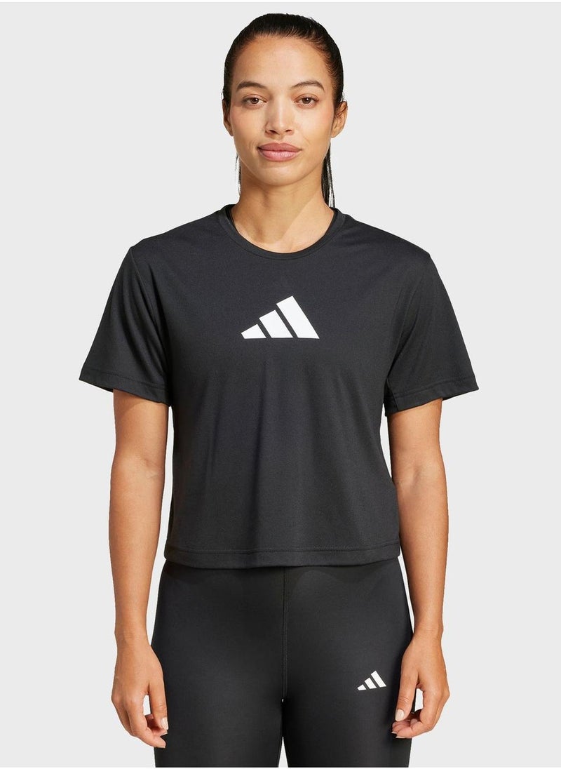 Adidas Essentail Big Performance Logo T-Shirt  - Image 1