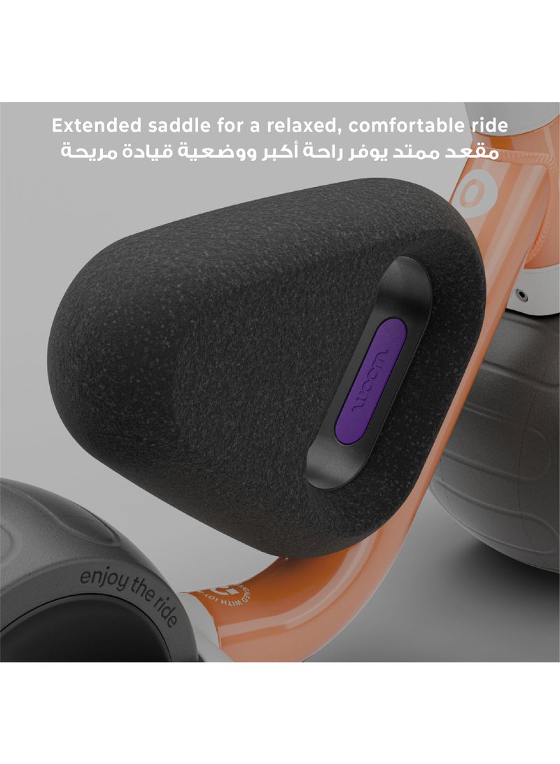 Woom WOW Self-Balancing, Balance Bike, Bicycle for Toddlers, Self-Centering Steering & Easy-Carry, 9–36 months (28–40 in), Pop Peach - Image 5