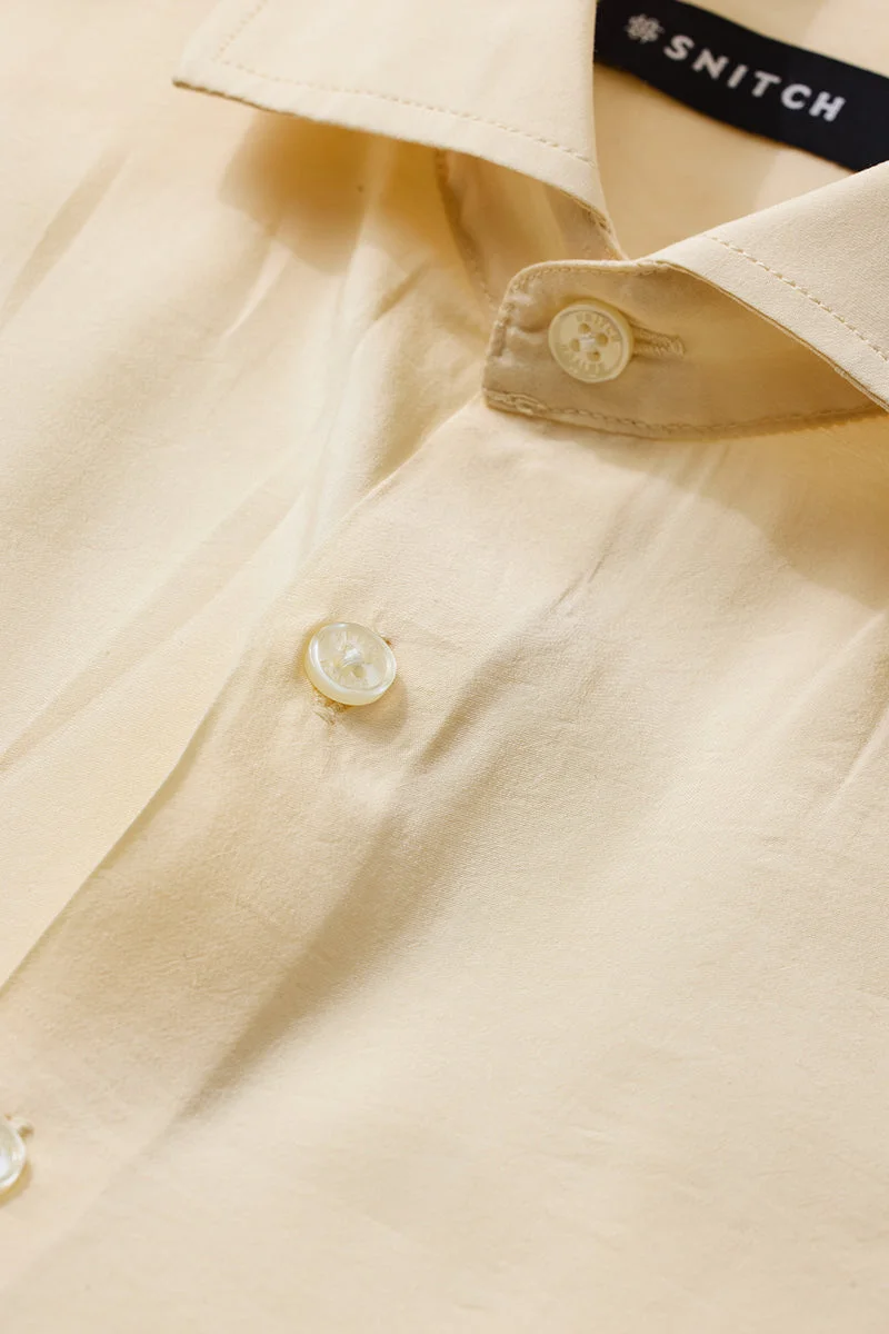 SNITCH قميص سادة بقصة ضيقة