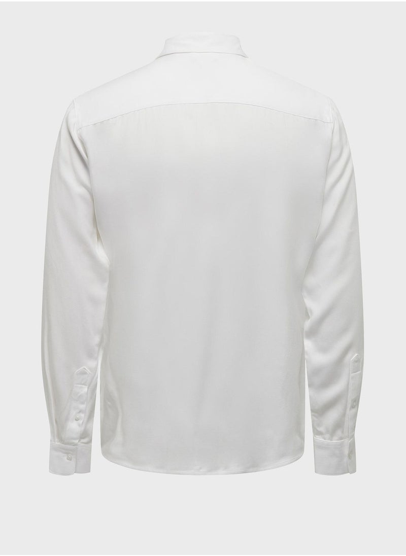 Only & Sons - Essential Slim Fit Shirt - Image 1