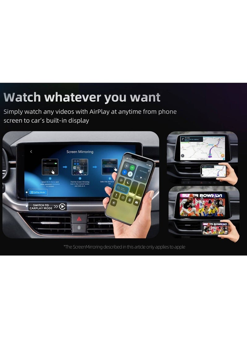 Ottocast - OTTOCAST MX Wireless CarPlay & Android Auto Adapter With AirPlay - 2024's Newest Masterpiece, Plug & Play, OTA-Upgrade, Quick Change Mode - Image 1