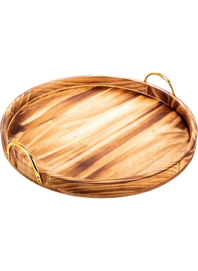 AKDC Wooden Tray Round - Image 1