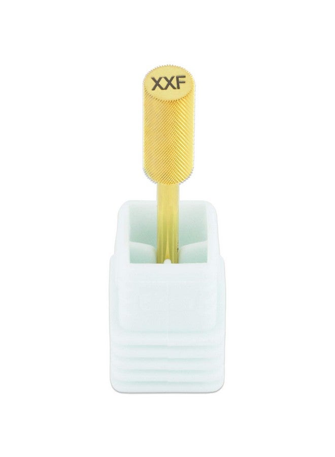 Pana Flat Top Small Barrel 3/32 Shank Size (Gold 2X Fine Grit) Fast Remove Acrylic Or Hard Gel Nail Drill Bit For Manicure Pedicure Salon Professional Or Beginner - Image 4