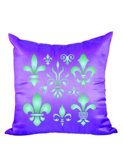 Usnyabni Fleur de Lis Stencil - 6.5 x 6.5 inch (M) - Reusable Classic French Decor Wall Stencils Template - Use on Paper Projects Scrapbook Journal Walls Floors Fabric Furniture Glass Wood etc.  - Image 2
