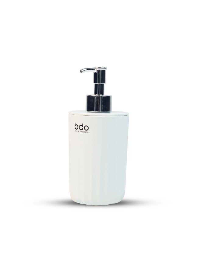 Beram Sea Wave Soap Dispenser, Hand Sanitizer Travel Bottle, Hand and Liquid Soap Pump, Lotion Dispenser, Compact Bathroom or Kitchen Container, Holder for Traveling, Camping, Vacation  - Image 1