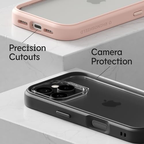 RhinoShield Modular Case Compatible with [iPhone 16 Pro Max] | Mod NX - Customizable Shock Absorbent Heavy Duty Protective Cover 3.5M / 11ft Drop Protection - Graphite - Image 5